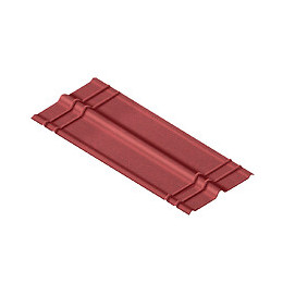 Faîtière pour plaque bitumée rouge 1m