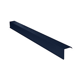 Rive pour plaque nervurée bleu Lg.2100mm