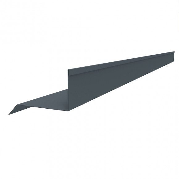 Rivre contre mur gris 2.10m