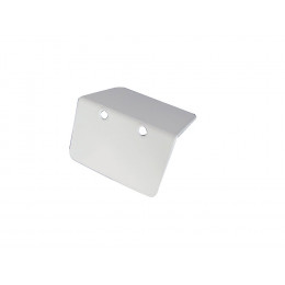 Lot de 5 arrêts de plaque jonction monobloc blanc 32mm