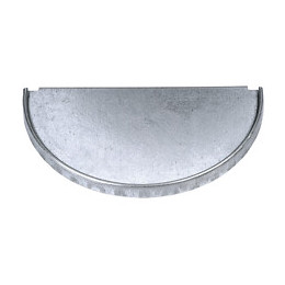 Talon emboîtable galvanisé développé 25cm