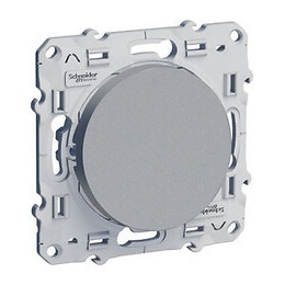 Odace, va-et-vient Alu, 10 A, à vis