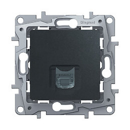 Prise RJ 45 cat. 6 FTP Niloe - Legrand - enjoliveur fonte