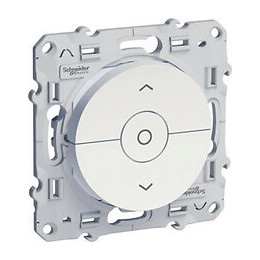 Odace - Interrupteur volet-roulant - Blanc