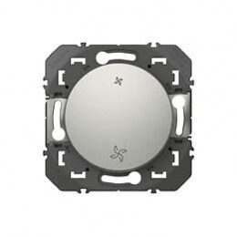 Interrupteur commande VMC dooxie finition alu