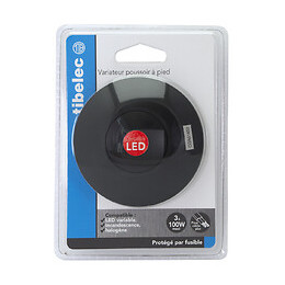 Interrupteur-variateur à pieds blanc pour LED