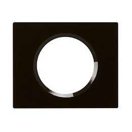 Plaque Céliane Matières 1 poste - finition Verre Piano