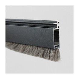 Profil en Aluminium pour moustiquaire fixe Gris 2.50m