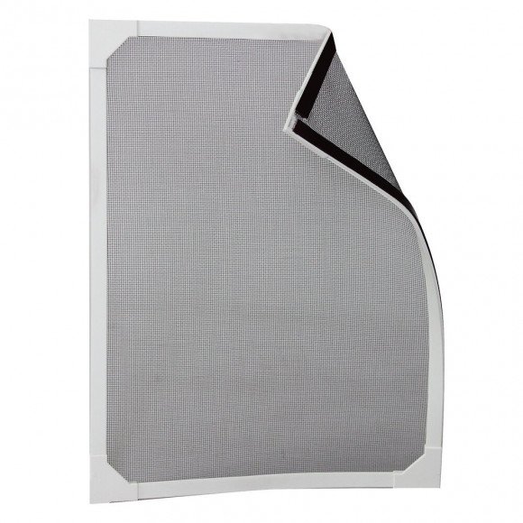 Moustiquaire cadre magnétique L.100xh.120cm Blanc