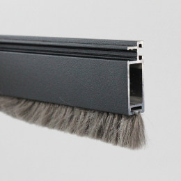 Profil en Aluminium pour moustiquaire fixe Gris 2.50m