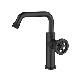 Indus mitigeur lavabo bas noir