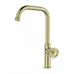 Indus mitigeur évier or brossé