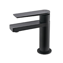 Allure mitigeur lavabo bas noir intégral mat