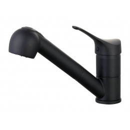 TARGET 40 MITIGEUR EVIER A DOUCHETTE NOIR