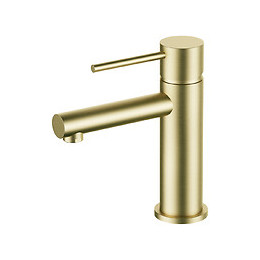 ENVOL MITIGEUR LAVABO BRUSHED GOLD