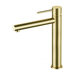 ENVOL MITIGEUR LAVABO HAUT BRUSHED GOLD