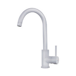 Kiwo mitigeur évier blanc