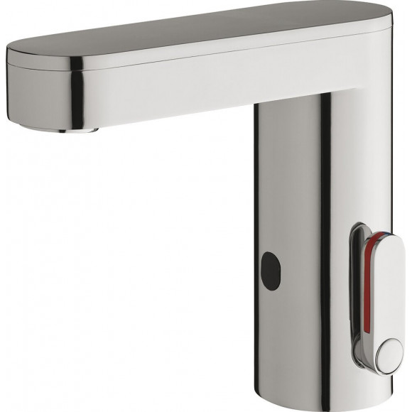 Mitigeur lavabo PMR ROUSSEAU infrarouge sans contact chromé