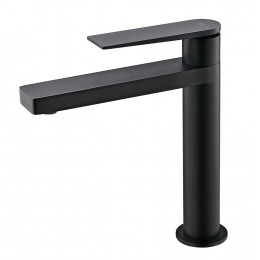 Allure mitigeur lavabo haut noir intégral mat