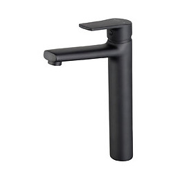 Full black mitigeur lavabo haut noir mat