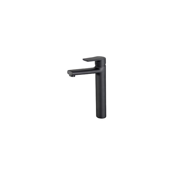 Full black mitigeur lavabo haut noir mat