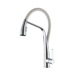 ANGEL MITIGEUR ÉVIER À DOUCHETTE BLANC