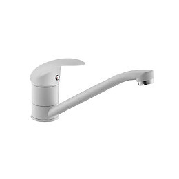 THEO+ MITIGEUR EVIER BLANC MAT