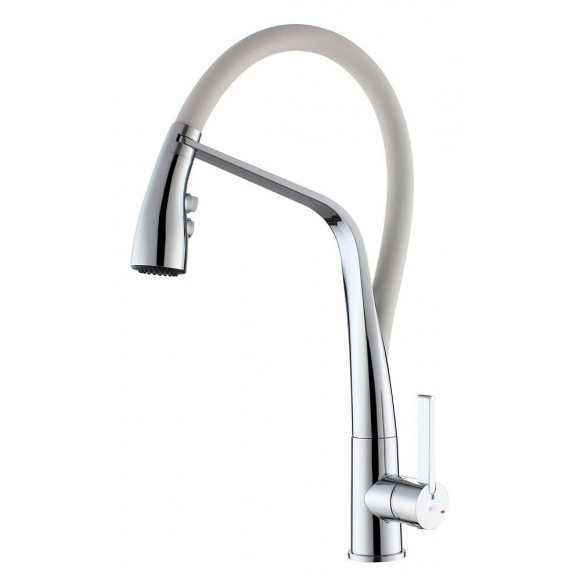 ANGEL MITIGEUR ÉVIER À DOUCHETTE BLANC