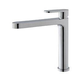 Cortes mitigeur lavabo médian chromé