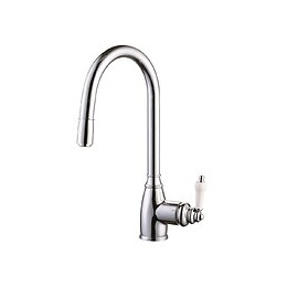 Ascott mitigeur évier à douchette chromé