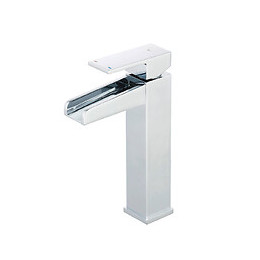 Luzz mitigeur lavabo haut chromé