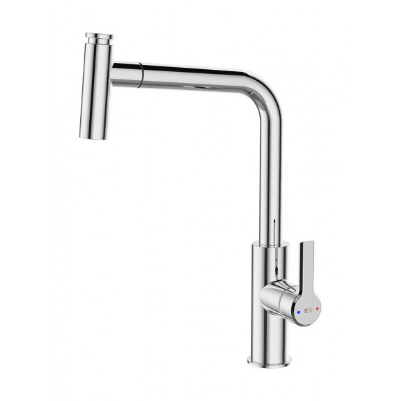 Essemano mitigeur évier à douchette chrome