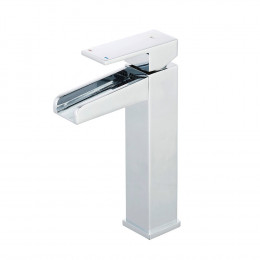 Luzz mitigeur lavabo haut chromé