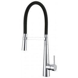 Mitigeur évier KAWAÏ chromé noir