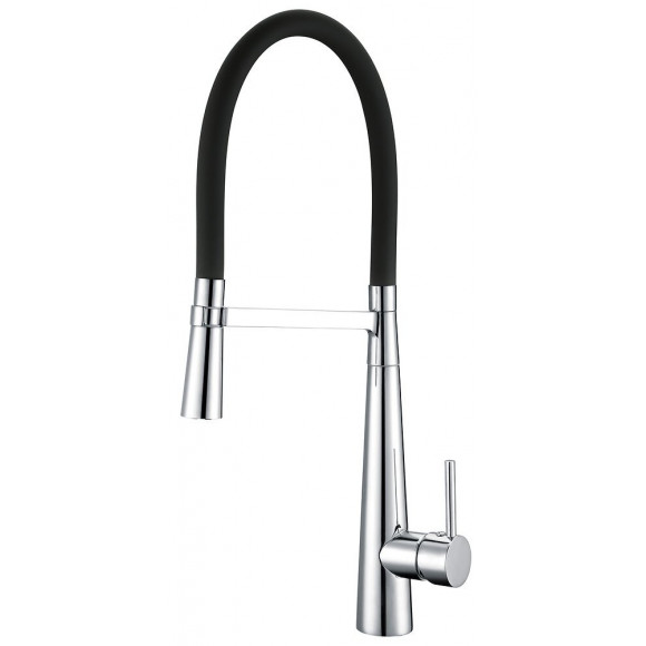 Mitigeur évier KAWAÏ chromé noir