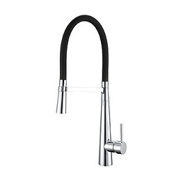 Mitigeur évier KAWAÏ chromé noir