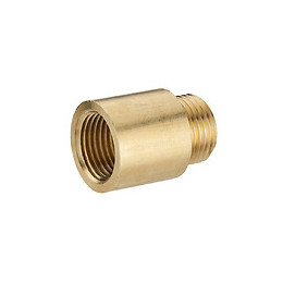Allonge de robinet chromé 15x21mm longueur 50mm