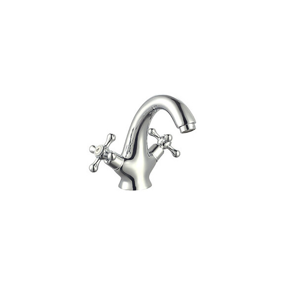 melangeur lavabo beverley fixe chrome boite