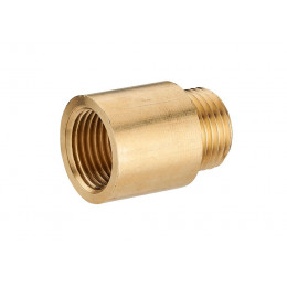 Allonge de robinet chromé 15x21mm longueur 50mm