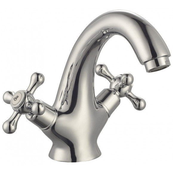 melangeur lavabo beverley fixe chrome boite