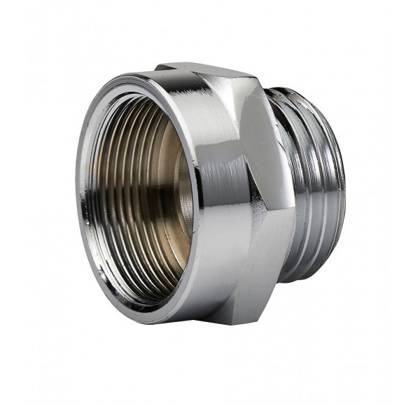 Réduction chromé aérateur femelle 22x100mm mâle 1/2