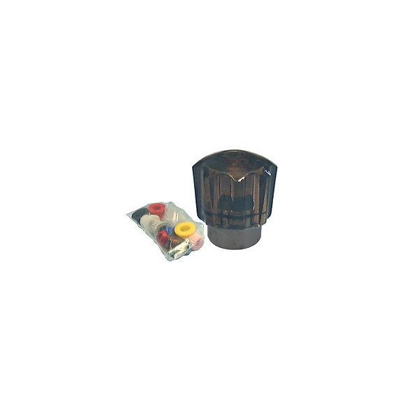 Lot de 2 croisillons universels fumés hauteur 14 à 35mm