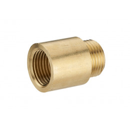 Allonge de robinet chromé 20x27mm longueur 25mm