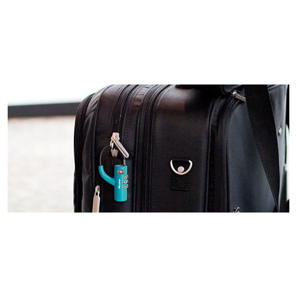 Cadenas à combinaison bagages certifié TSA 18mm anse d.3mm