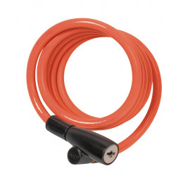 Câble Spirale à clé 180cmx7mm couleurs, 2 clés