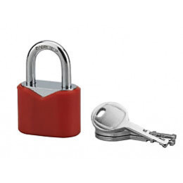 Cadenas disques color 30mm gaine PVC 3 clés