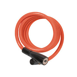 Câble Spirale à clé 180cmx7mm couleurs, 2 clés