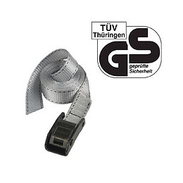 Sangle bagagère L.250xl.2.5cm, grise