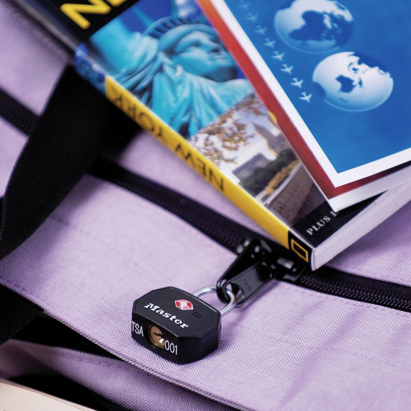 Lot de 2 cadenas bagages certifiés TSA 30mm anse d.5xh.15mm