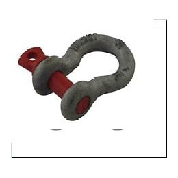 Manille lyre haute résistance acier galvanisé D. 13 mm.